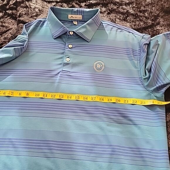 Peter Millar mens XL Polo Shirt - Picture 8 of 11